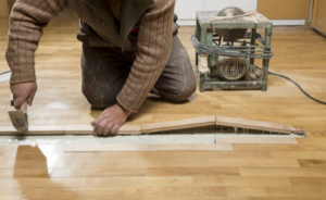 Hardwood floor repair in Barnstable County by Weston Carpet & Rugs, restoring damaged flooring professionally