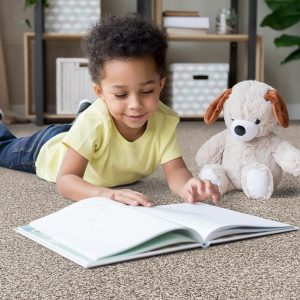 child-reading-with-dog-on-rug-2